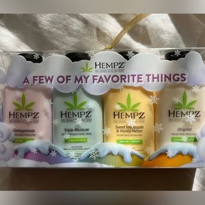 Hempz “A Few of My Favorite Things” mini moisturizer set of 4 2.25 oz bottles